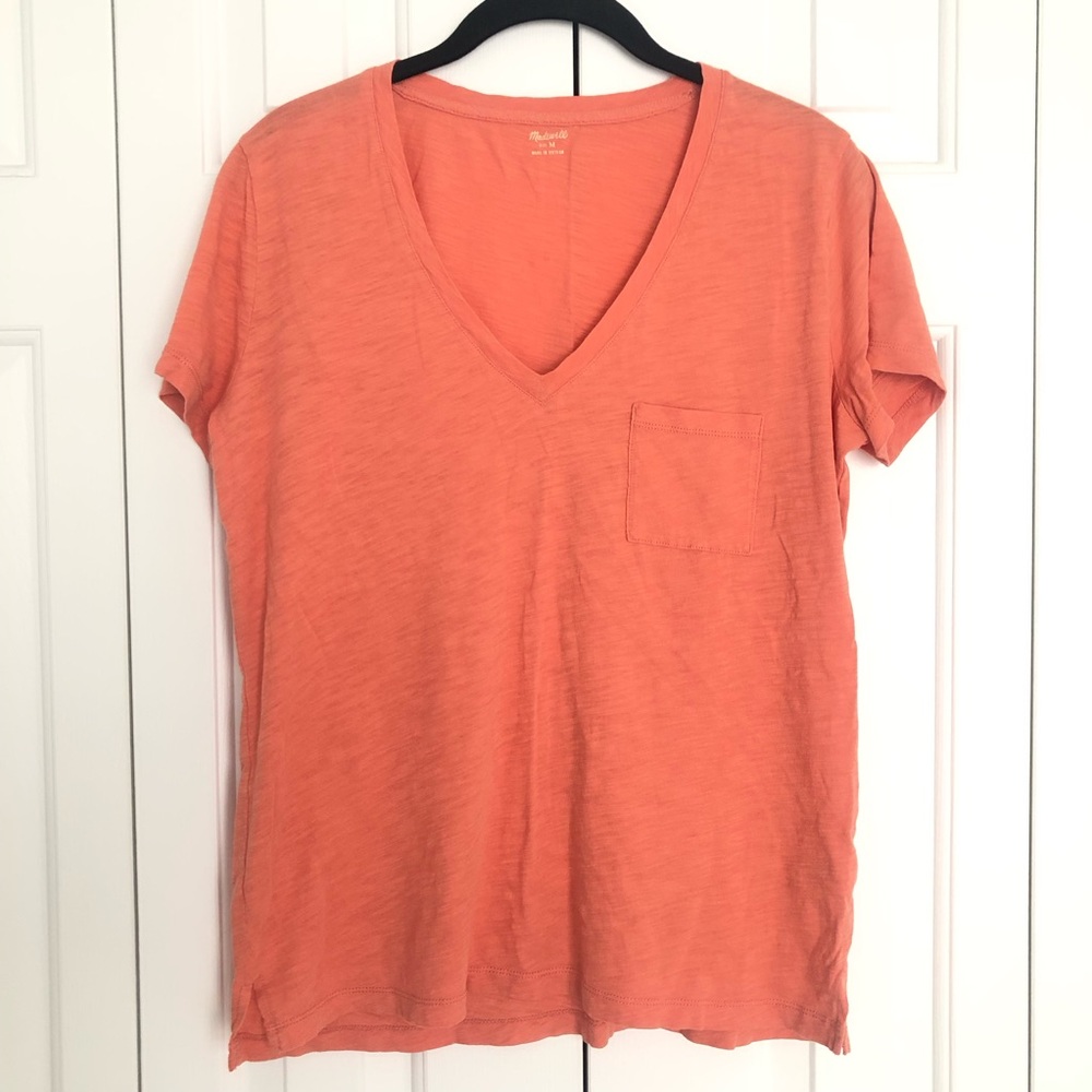 Madewell V Neck Tee Shirt